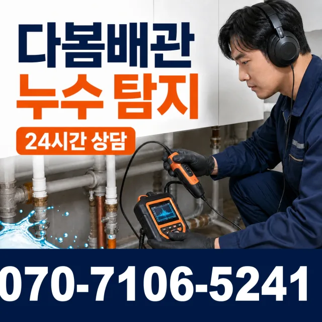 전남 서구 덕흥동 누수공사 상담 이미지 5